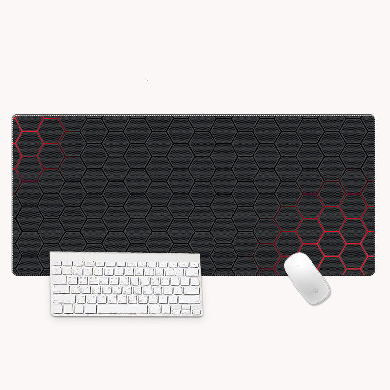 Hex desk mat colour options